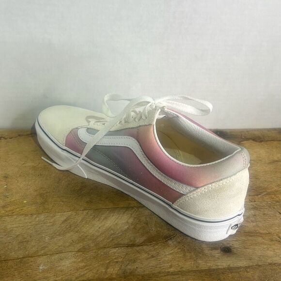 Vans old skool aura shift sneakers low top skater shoes colorful rainbow - Picture 3 of 8